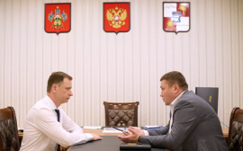 И.о. главы Сочи Андрей Прошунин провел рабочую встречу с заместителем Олегом Бурлевым