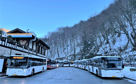 В Сочи составлен план транспортного обслуживания горного кластера в период новогодних праздников