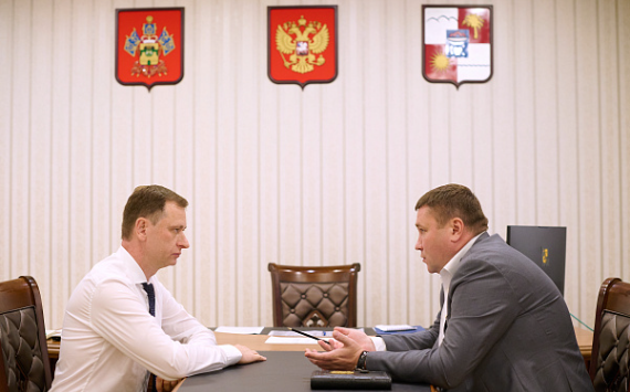 И.о. главы Сочи Андрей Прошунин провел рабочую встречу с заместителем Олегом Бурлевым